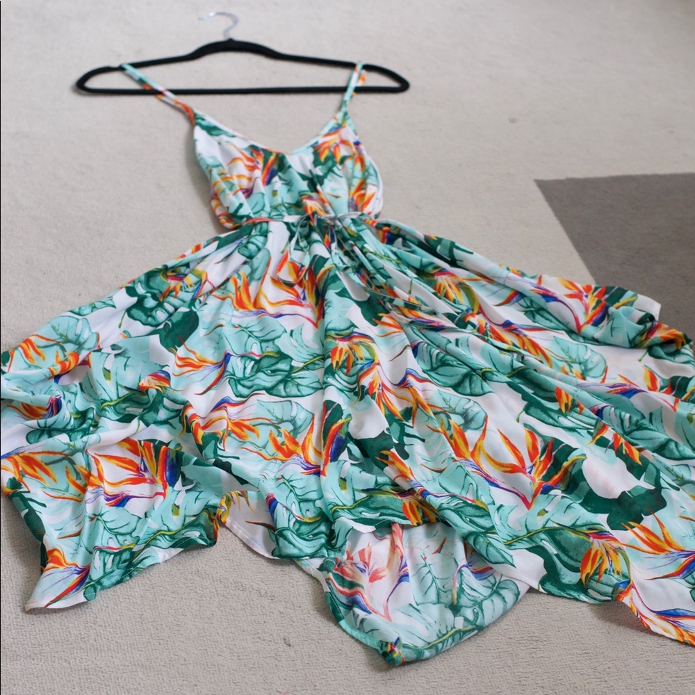 LVER 🌹Tropical Maxi Dress